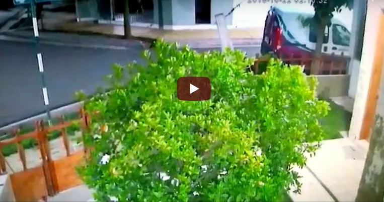 Mensos: robaron cámaras de seguridad mientras eran filmados