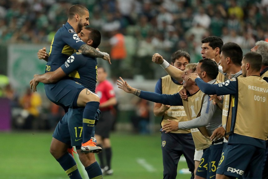 Videos: todos los goles de Boca – Palmeiras