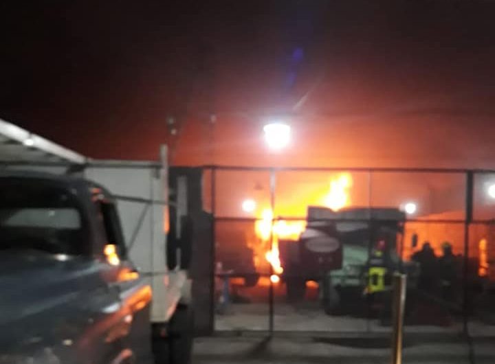 [VIDEO] Impactante incendio en Caucete