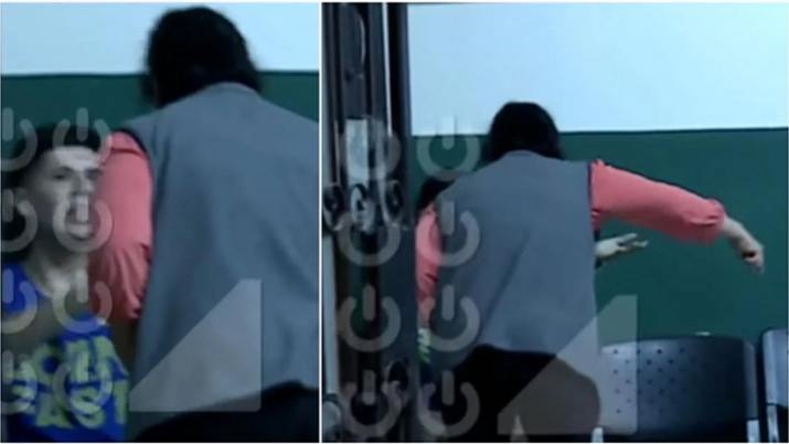 Robó, lo detuvieron y su mamá le dio una paliza en la comisaría