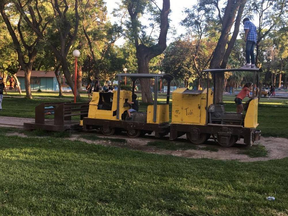 Agitan en Facebook para que vuelva el trencito del parque