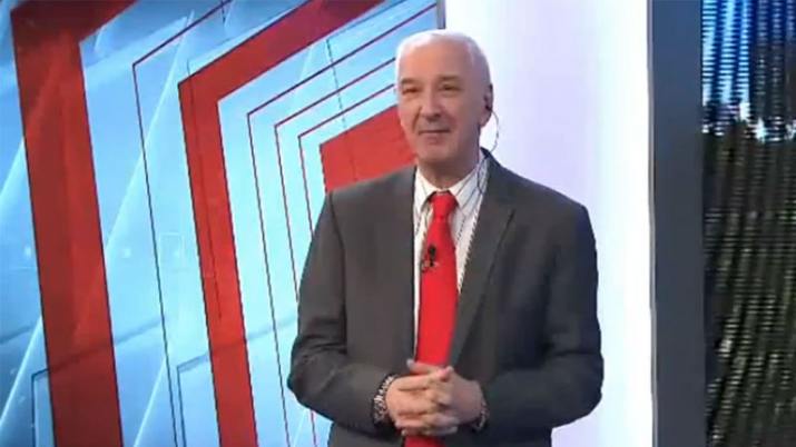 Mauro Viale estaba haciendo su programa y apareció una rata en el estudio