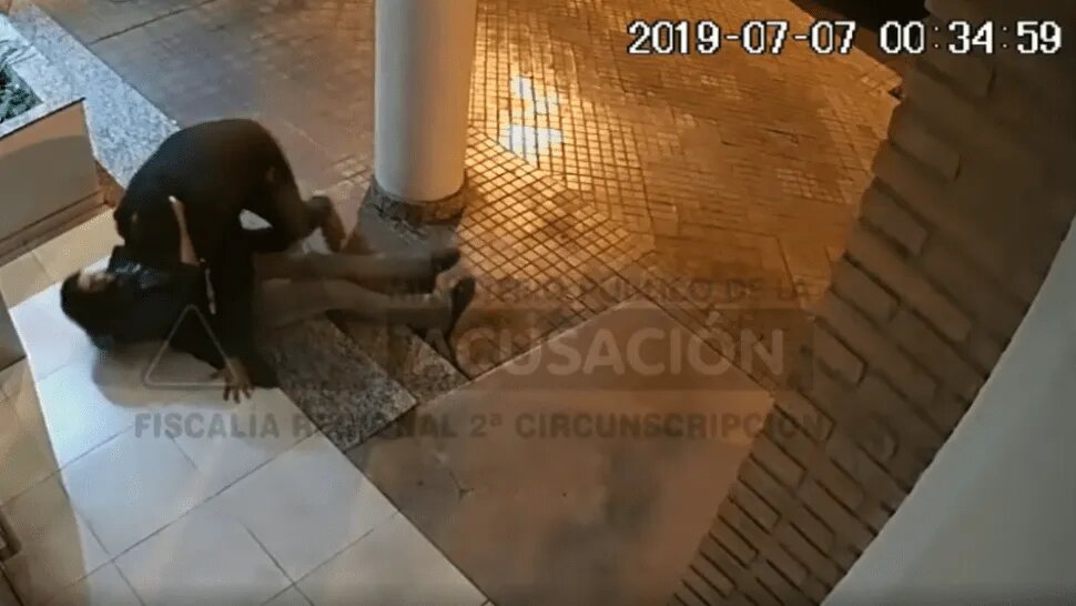 El video de ataque sexual para identificar al agresor