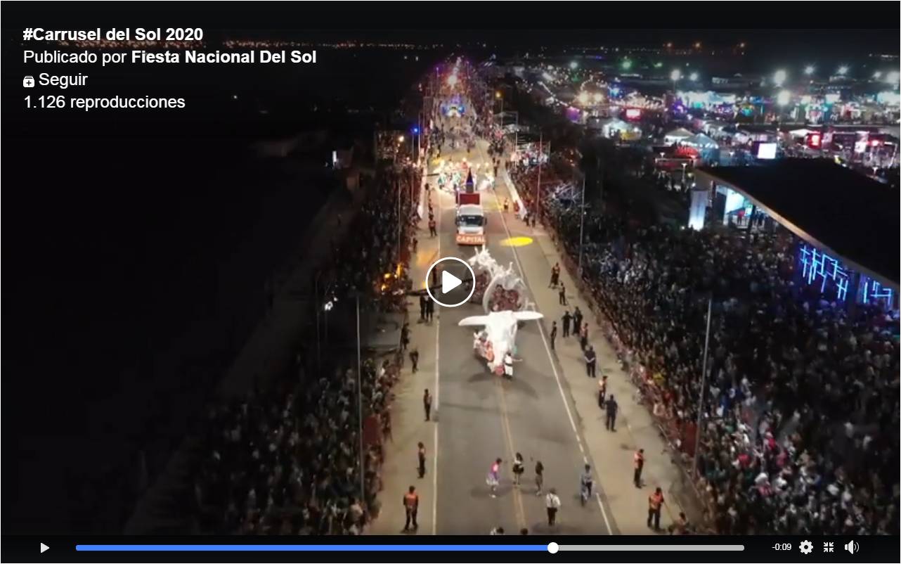 Llegó uno de los eventos más esperados de la FNS2020: el “Carrusel del Sol”