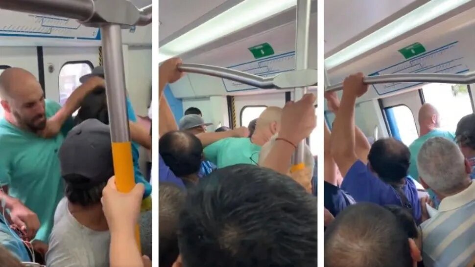 Iba con el amigo afuera y le dieron paliza