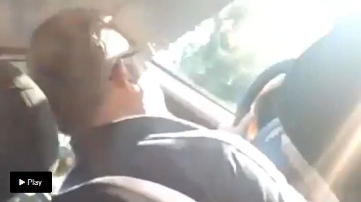 Filmó al remisero que la acosaba y le sacaba fotos