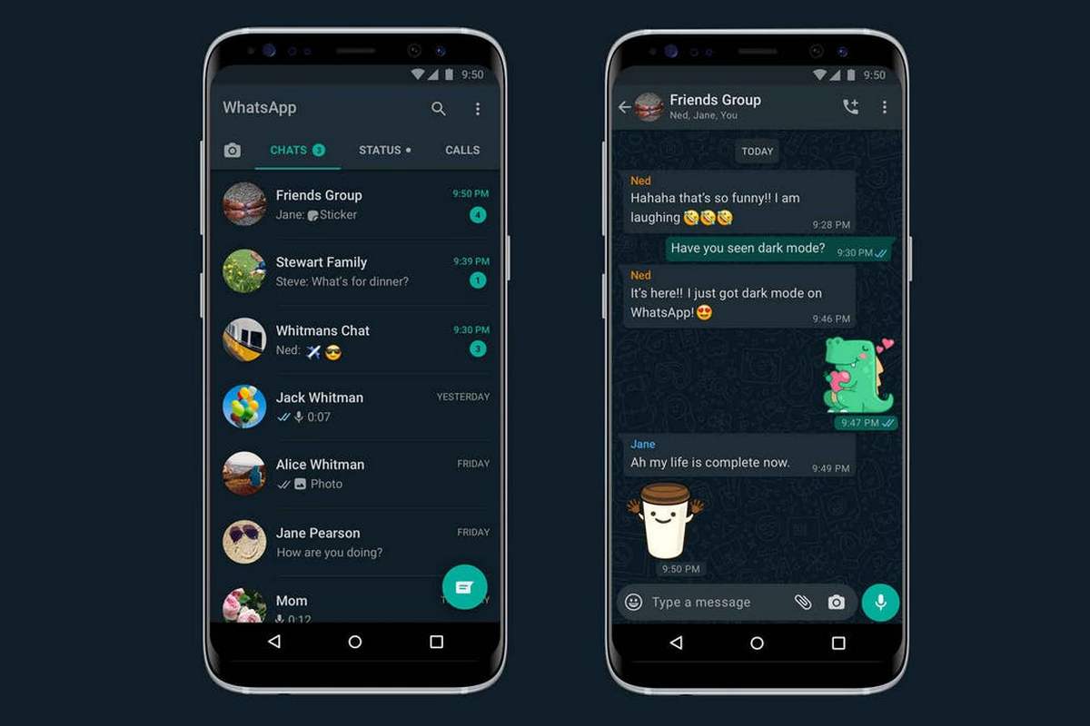 El modo oscuro de Whatsapp ya es un hecho