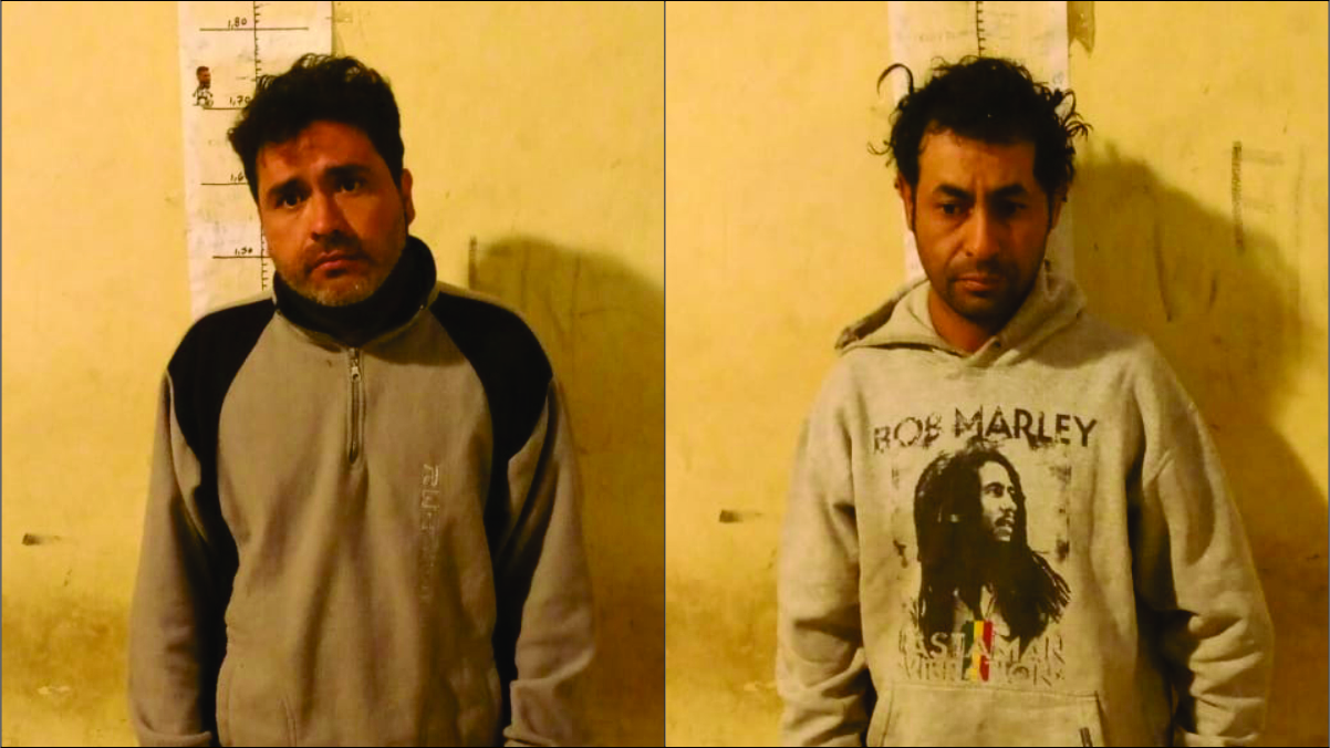 Omar y Diego intentaron un triste robo de ollas y sartenes en una vivienda