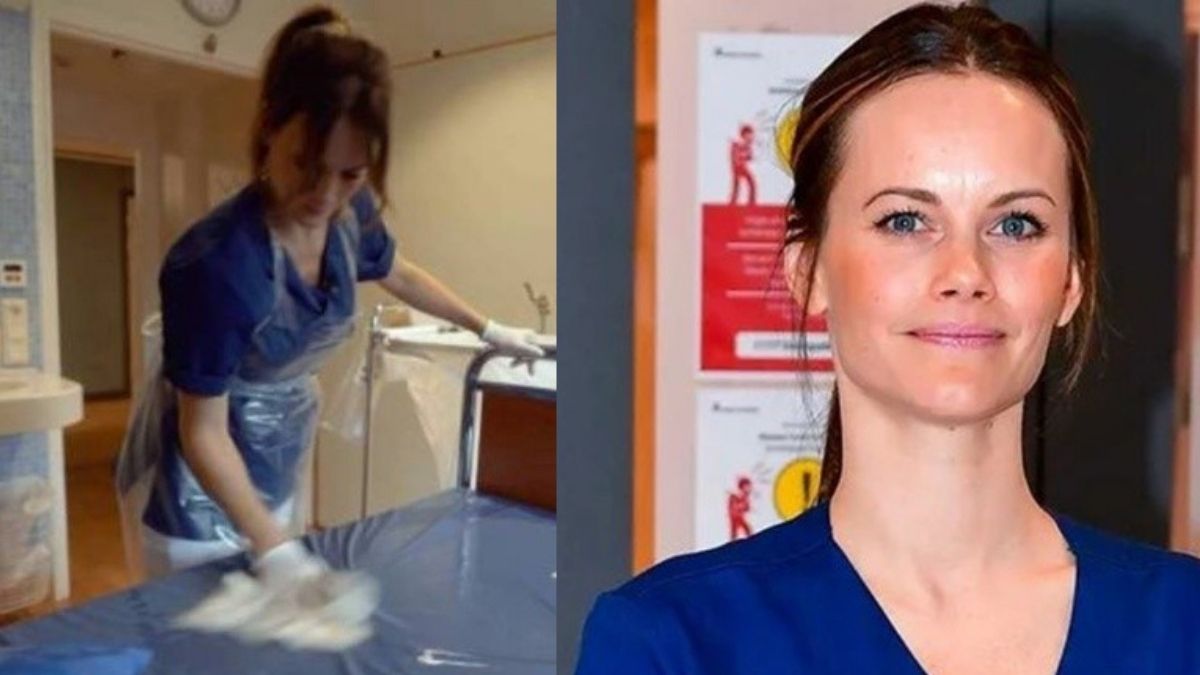 La princesa sueca que todos los días colabora en la limpieza y cocina de un hospital