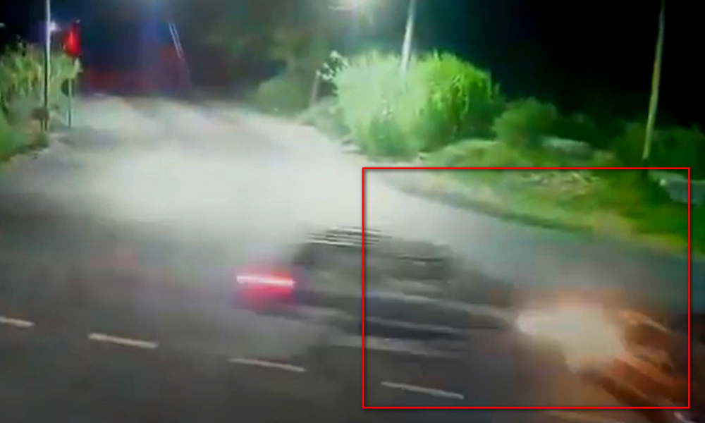 Así quedó grabado el trágico accidente de Caucete