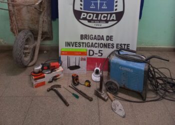 Esclarecen dos robos y recuperan elementos en Caucete