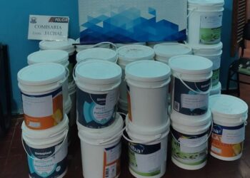 Tucumanos detenidos por vender pintura falsa en Jáchal