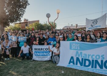 Andino en Rawson: “este gobierno se distingue por trabajar en equipo con los municipios”