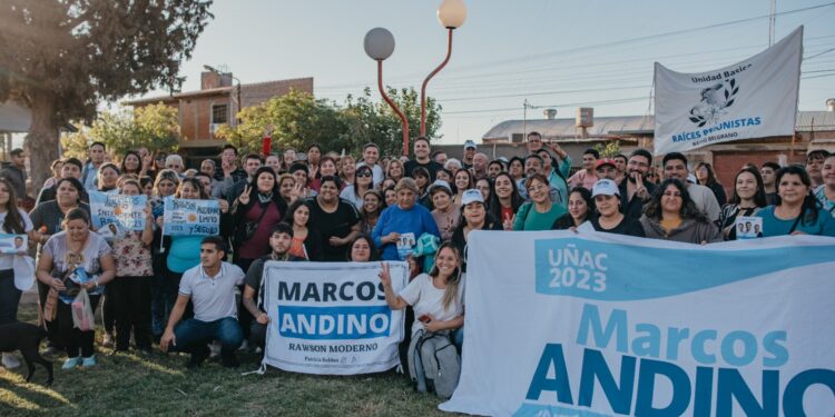 Andino en Rawson: “este gobierno se distingue por trabajar en equipo con los municipios”