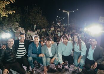 Uñac mostró la unidad de todos los candidatos zondinos