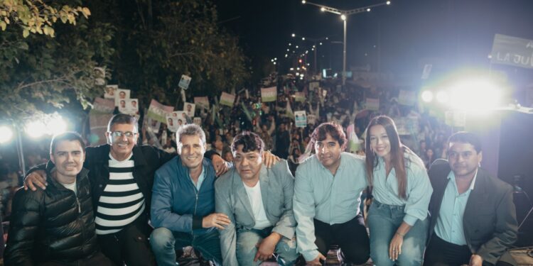 Uñac mostró la unidad de todos los candidatos zondinos