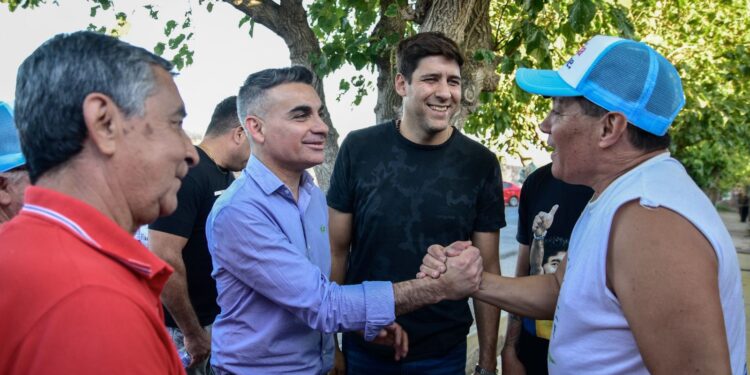 Gramajo recorrió Rivadavia y Santa Lucía