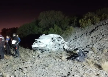 Eran de Albardón los fallecidos en el accidente de la Cuesta de las Vacas