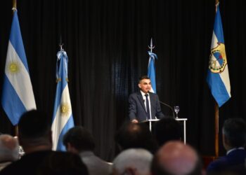 Fabián Gramajo dio su último discurso anual como Intendente de Chimbas