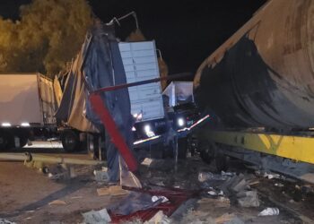 Saquean camión que transportaba electrodomésticos tras chocar con el tren