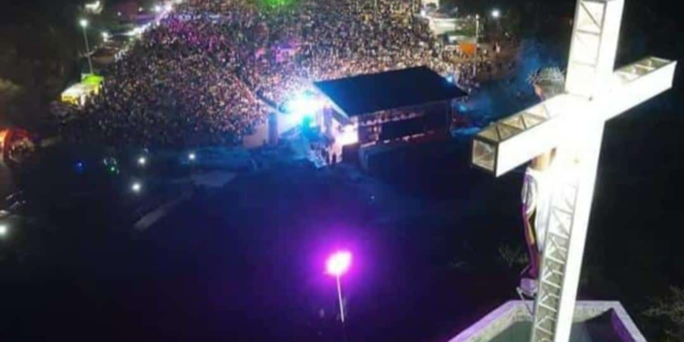 Una multitud celebró el aniversario de Valle Fértil