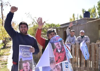 Gran caravana de Gioja y Gramajo en Calingasta