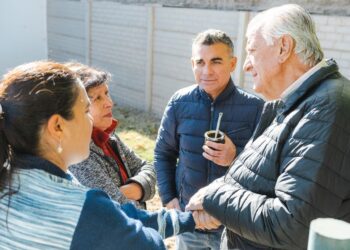 Gioja y Gramajo caminaron Chimbas y Rawson