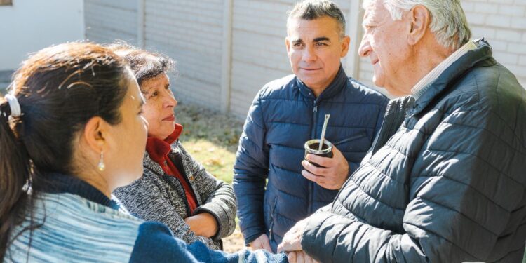 Gioja y Gramajo caminaron Chimbas y Rawson