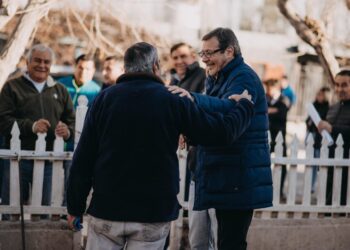 Rubén Uñac visitó Iglesia: “La minería representa el 70 % de las exportaciones de San Juan”