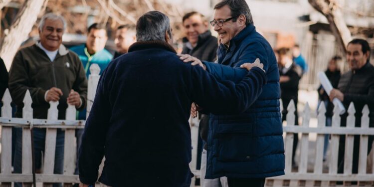 Rubén Uñac visitó Iglesia: “La minería representa el 70 % de las exportaciones de San Juan”
