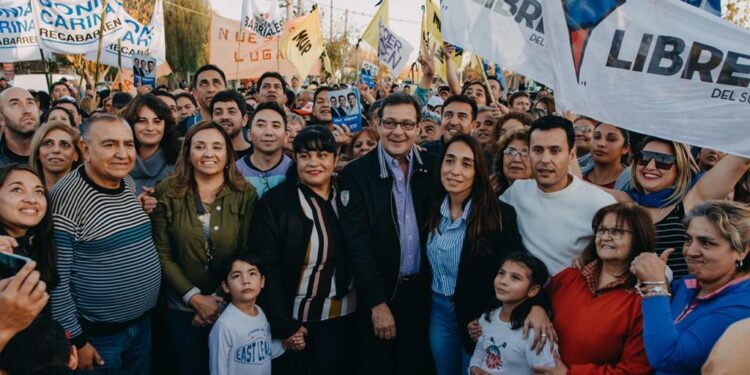 Unidad en el peronismo caucetero: Solar, Recabarren, Elizondo y Rosas con Rubén Uñac