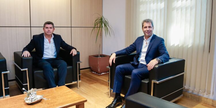 Sergio Uñac se reunió con el electo gobernador de San Juan Marcelo Orrego