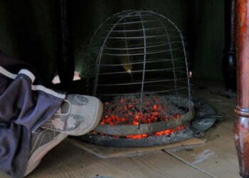 Casi una tragedia: por un brasero, una mujer y su hija se intoxicaron