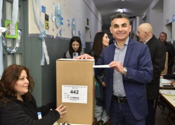 Gramajo ya votó: “Que los sanjuaninos vengan a votar es lo más importante”