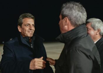 Sergio Massa pasó la noche en San Juan para cumplir hoy con actividades