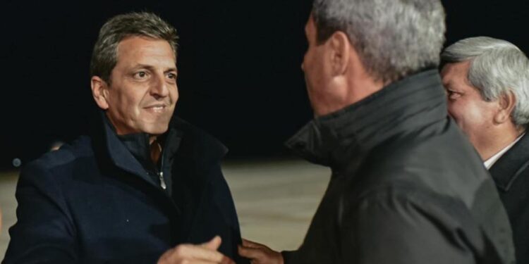 Sergio Massa pasó la noche en San Juan para cumplir hoy con actividades