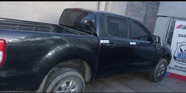 Secuestran en Sarmiento una camioneta con pedido de captura desde el 2021