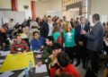 Uñac visitó el escenario del Ejercicio Internacional de Respuestas a Terremotos