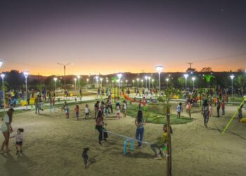 “El Parque del Abrazo”, el nuevo espacio verde recreativo de la Ciudad de Chimbas
