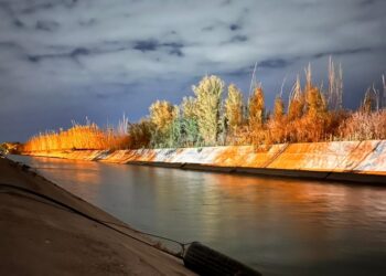 Así encontraron al hombre que apareció sin vida en un canal de 25 de Mayo