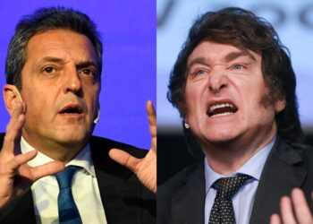 Sergio Massa se enfrentaría en un balotaje con Javier Milei según una encuesta