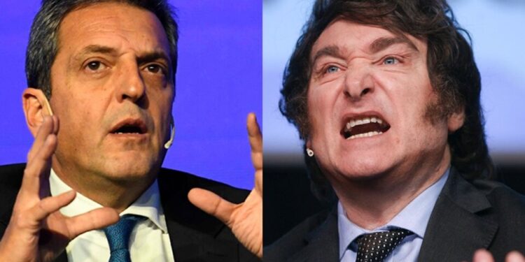 Sergio Massa se enfrentaría en un balotaje con Javier Milei según una encuesta