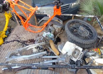 Robaron una moto en un taller y la encontraron en la casa de un ex empleado