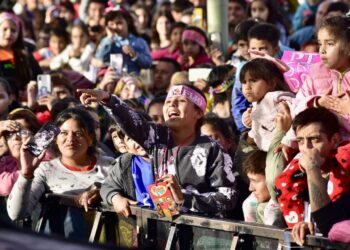Más de 30 mil personas disfrutaron del show de Piñón Fijo en Chimbas