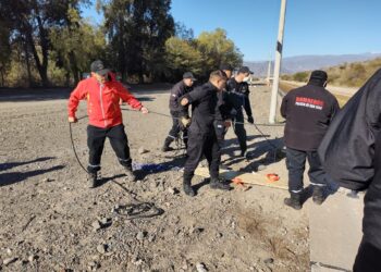 La Justicia confirmó que el cuerpo es de Jorge Carrizo: así es el operativo de rescate