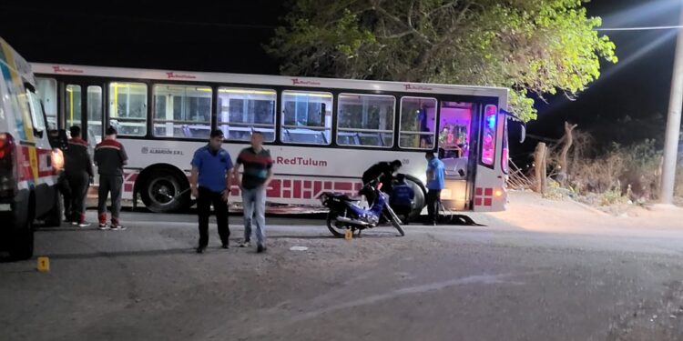 Chimbas: una bebé de casi 2 años murió en un accidente de tránsito con un colectivo