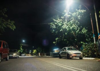 Rawson: inauguraron contenedores, obras y luminaria LED en el Barrio Marcó
