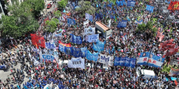 Paro Nacional: la CGT y organizaciones sociales se movilizaron en San Juan