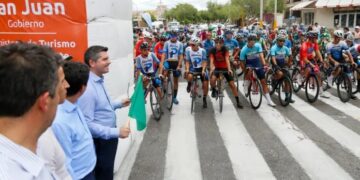 Marcelo Orrego concurrió al lanzamiento de la primera etapa del Giro del Sol