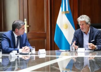 Marcelo Orrego tuvo una reunión con Juan Pazo, el secretario de Industria de la Nación